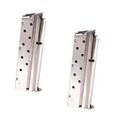 2-PACK 1911 9mm 9rd Nickel Mec-Gar Magazine