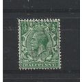 GB.SG418 1/2d Green.Fine Used.Jun25b