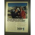 1976 The Home Insurance Company Ad - Down-To-Earth