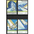 Australia 1987 Americas Cup Yachting set 4v SG1...