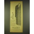 1963 Moss Bros Fashion Ad - We sell good clothes only