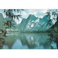 Nine Horses Mural Hill China Postcard unused VGC