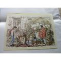 market scene , an ANTON PIECK Print 233 x 175 mm