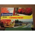 multiview, CONNECTICUT, . USA. used postcard 19...