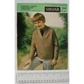 1969 Sirdar 4001 raglan classic jacket for a bo...