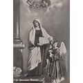 Francesca Romana Holy Statue Mary & Angel Real ...