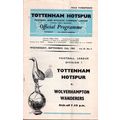 1962/63 Tottenham Hotspur / Spurs vs Wolves **F...