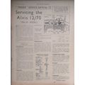 ALVIS 12/70 1938-39 Motor Trader Service Data B...
