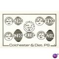 GB PC - Post Marks 1850-1900 - Colchester & Dis...