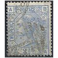 1880 SG142 2 1/2d Blue Plate 18 Good/Fine Used ...