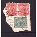 AUSTRALIA NSW 1904 SG 288 1d CARMINE + SG 330 1...
