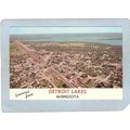 MN Detroit Lakes Postcard Greeting From Detroit...