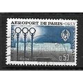FRANCE 1961 50c ORLY AIRPORT SG 1514 FINE USED#