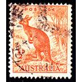 Australia 1949 Kangaroo 1/2d Used Stamp No wmk