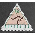 AUS 1994 45c (S/A) 'GOLD, EMERALD AND PINK' FIN...