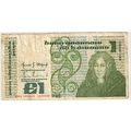 IRISH pound banknote BHJ 390025 18-09-86