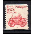 1908 20c Fire Pumper Fine MNH Dry Gum CNS 6 PA5712