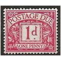 1914 D2 1d Red Postage Due Mounted Mint ....