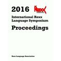 2016 International Rexx Language Symposium Proc...