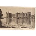 CARNARVON CASTLE from River Saint vintage unuse...
