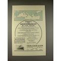1923 Thos. Cook & Son Belgenland Cruise Ship Ad!