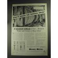 1936 International Nickel Monel Metal Ad - Tann...