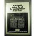1969 Hammermill Bond Paper Ad - Treating Ills o...