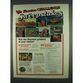 1978 Hesston Farm Equipment Ad - Challenge Sweepstakes