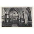 St Nicholas Church Interior East Challow Postca...