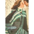 Crochet Poncho Pattern Bold Plaid Poncho