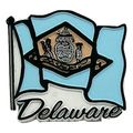 Delaware State Flag Fridge Magnet