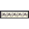 2124 4.9c Buckboard Very Fine MNH Dry Gum PNC 3...