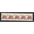 1898Ab 4c Stagecoach Fine MNH Dry Gum PNC 6/5 L...