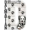 I Love My Dalmatian Fridge Magnet