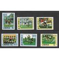 LIBERIA 1985 WORLD CUP FOOTBALL SET 6 VALS SG 1...