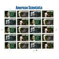 American Scientists Sheet of Twenty 37 Cent Pos...
