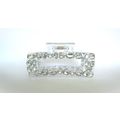 Rectangle large clear transparent crystal acryl...