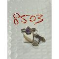 NWT Ring Bomb Party Sz9 RBP Purple Pentagon Rho...