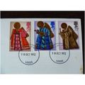 1972 GB Christmas Angels fine set used stamps S...