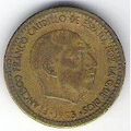 Espagne 1 PESETA 1953