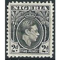 Nigeria 1938 SG52 2d Blue Fine Used .. ..