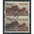 South Africa 1942 SG104 1- Brown Pair Fine Used...