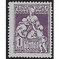 (no gum): 1 L. violet Social Assistance Stamp: ...