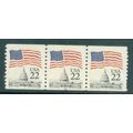 2115av 22c U.S. Flag Very Fine MNH PNC 12/3 + P...