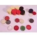 Vintage Poker Chip Lot 122 pieces Assorted Kinds