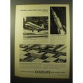 1964 Douglas Ad - DC-9; Saturn S-IVB Rocket