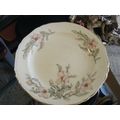 Vintage Crown Potteries CRP11 Pink Flowers 7" S...