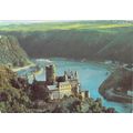 Des Rhein Burg Katz und die Loreley Germany pos...