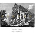 Tintern Abbey, Monmouthshire, 1825, MODERN REPR...