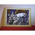 CHRISTMAS, 18p stamp issued Nov. 1992 by Post O...